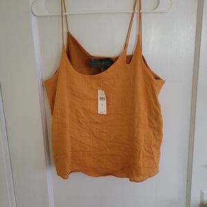 Anthropologie Linen blend Cami - Size Medium